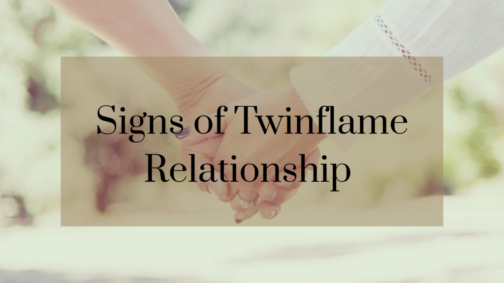 signs of twin flame relationship
